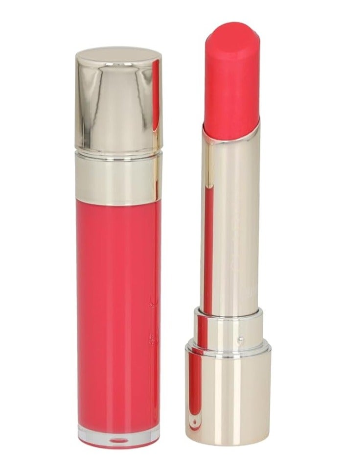 clarins clah Clarins Joli Rouge Lacquer -760L Pink Cranberry lipstick - Image 2