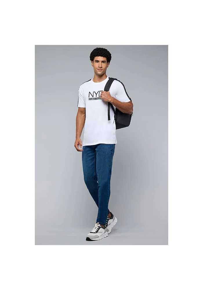 R&b  Faded Slim Fit Jeans with Button Closure for Men | Best Price UAE