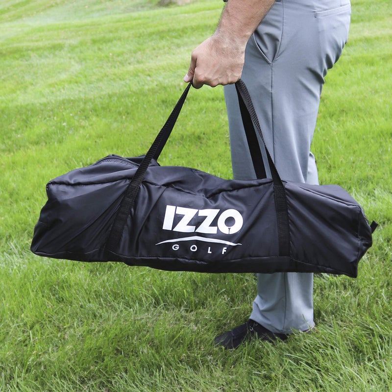Izzo Titan 7ft x 7ft Golf Practice Hitting Net - Golf Hitting Net for Your Home Or Backyard,Black - Image 2