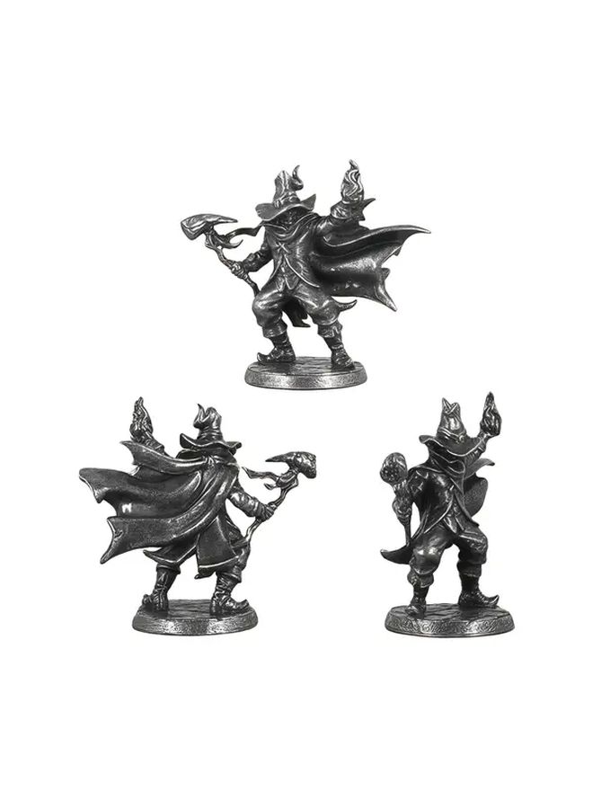 Royal Black Flame Mage Blade Pioneer Swordsman Vivid Desktop Ornament - Image 5