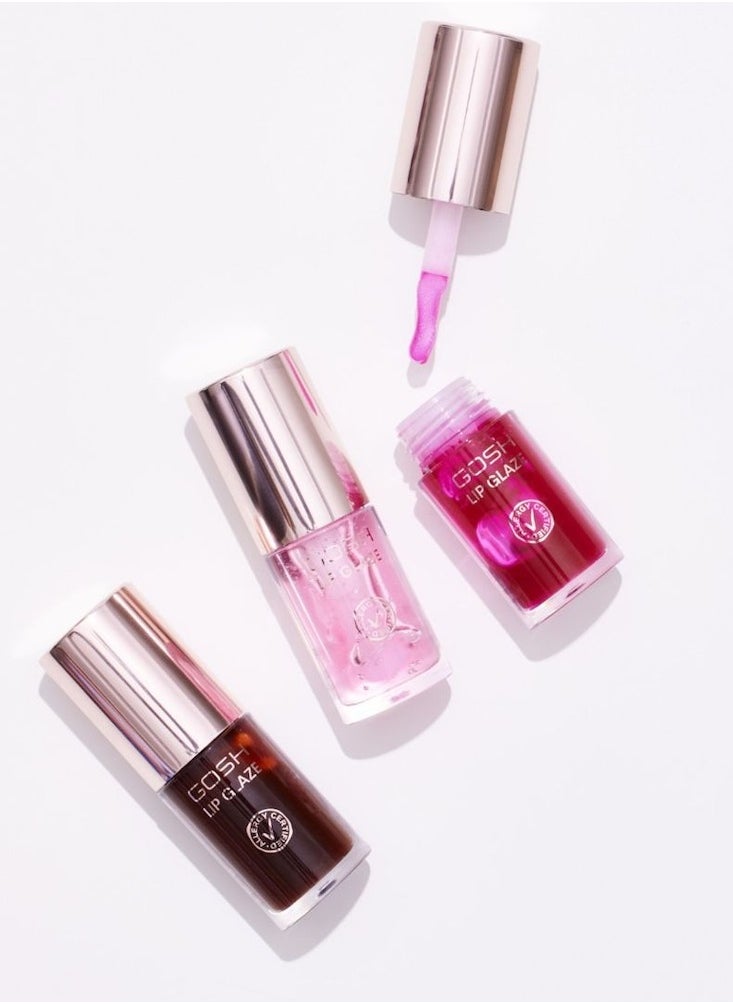 gosh GOSH Lip Glaze 001 Shocking Pink 5.5ml  - Image 4