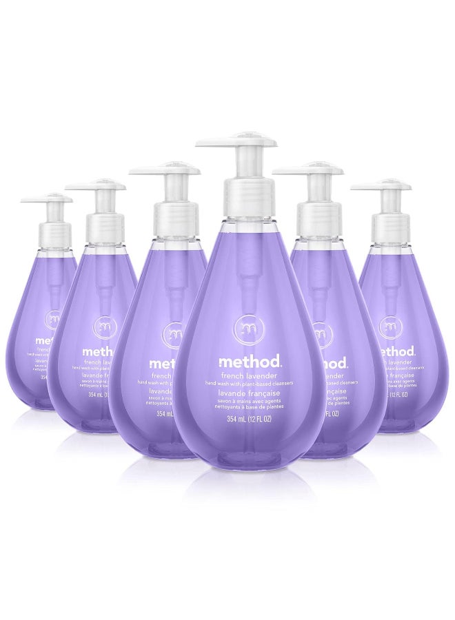 Method غسول يد جل ميثود بخلاصة اللافندر الفرنسي 12 أونصة سائلة عبوة من 6 - Image 2