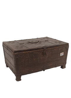 Antique Museum Antique Wooden Box With Art Carving Work  - Image 1