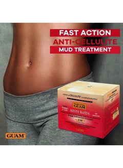 guam GUAM Anti Cellulite Seaweed Mud Infrared Body Wrap, FAST ACTION Hot Mud Body Mask with Tourmaline FIR, Skin Tightening Lipo Wrap for Cellulite Remover  - Image 4