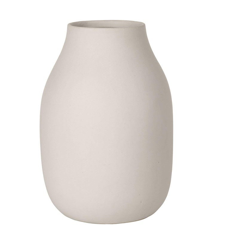 Blomus Vase-65705 مزهرية البورسلين ارتفاع القمر ارتفاع 20 سم القطر 14 سم
