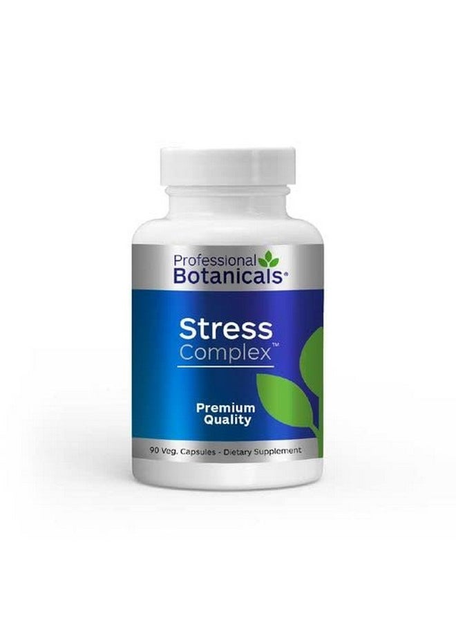Professional Botanicals - Stress Complex Stress Energy And Mood Support 60 Vegetarian Capsules - Image 1