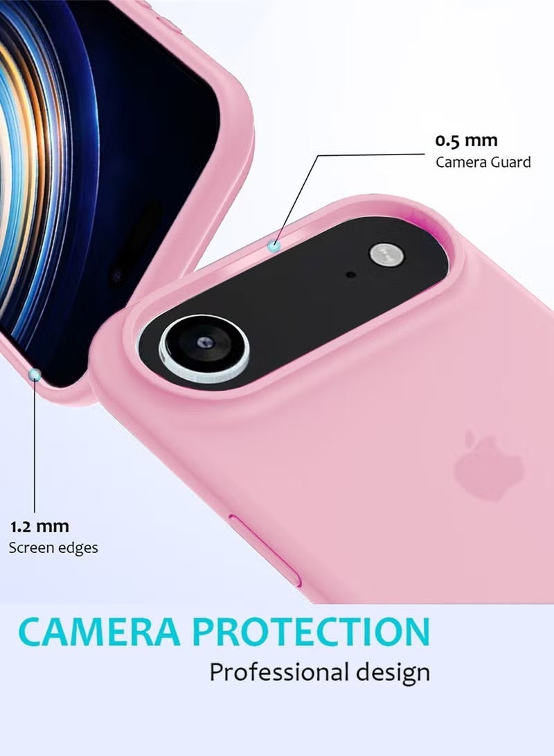 iPhone 17 Air Case Soft Silicone Protective Phone Cover iPhone 17 Air with Microfiber Lining Case For iPhone 17 Air 6.5-Inch - Image 5