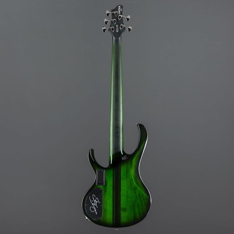 ايبانيز غيتار باس إيبانيز ستيف دي جورجيو SDGB1 سيجنتشر ذو 5 أوتار بدون فريتس - لون دارك موس بيرست - Image 3