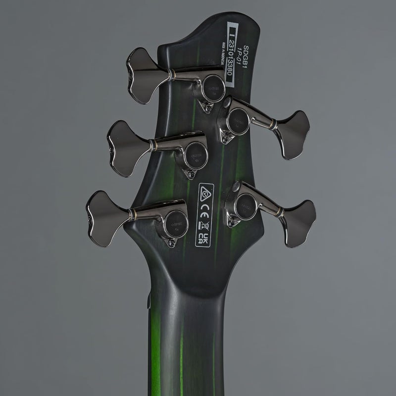 ايبانيز غيتار باس إيبانيز ستيف دي جورجيو SDGB1 سيجنتشر ذو 5 أوتار بدون فريتس - لون دارك موس بيرست - Image 5