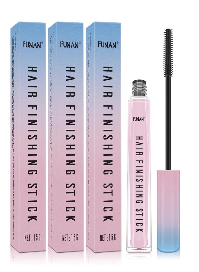 FUNAN Hair Finishing Stick for Small Broken 3 Pack, Broken Hair Finishing Stick, Slick for Women, Naturally Refreshing - Image 1