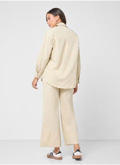 Ginger Relaxed Fit Shirt & Pant Coord Set  - Image 2