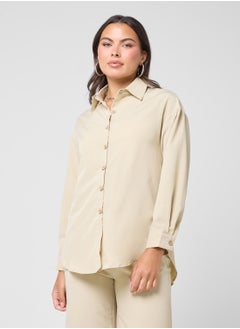 Ginger Relaxed Fit Shirt & Pant Coord Set  - Image 3