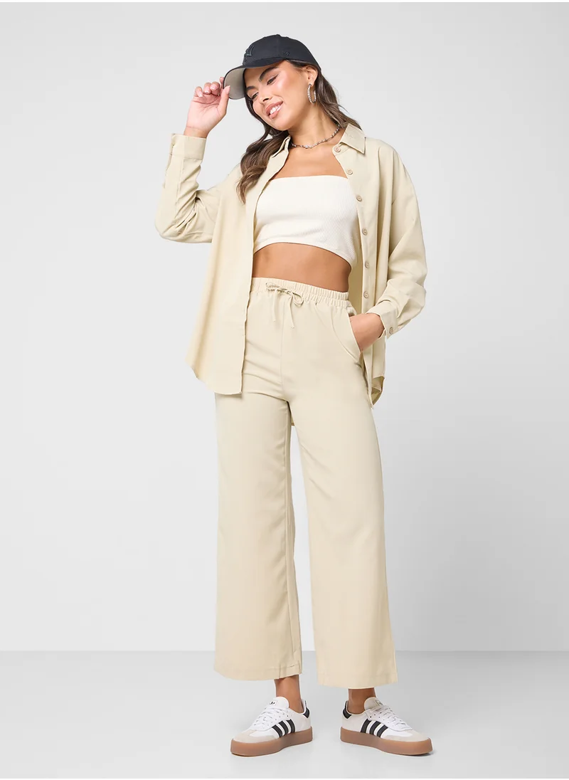 Ginger Relaxed Fit Shirt & Pant Coord Set