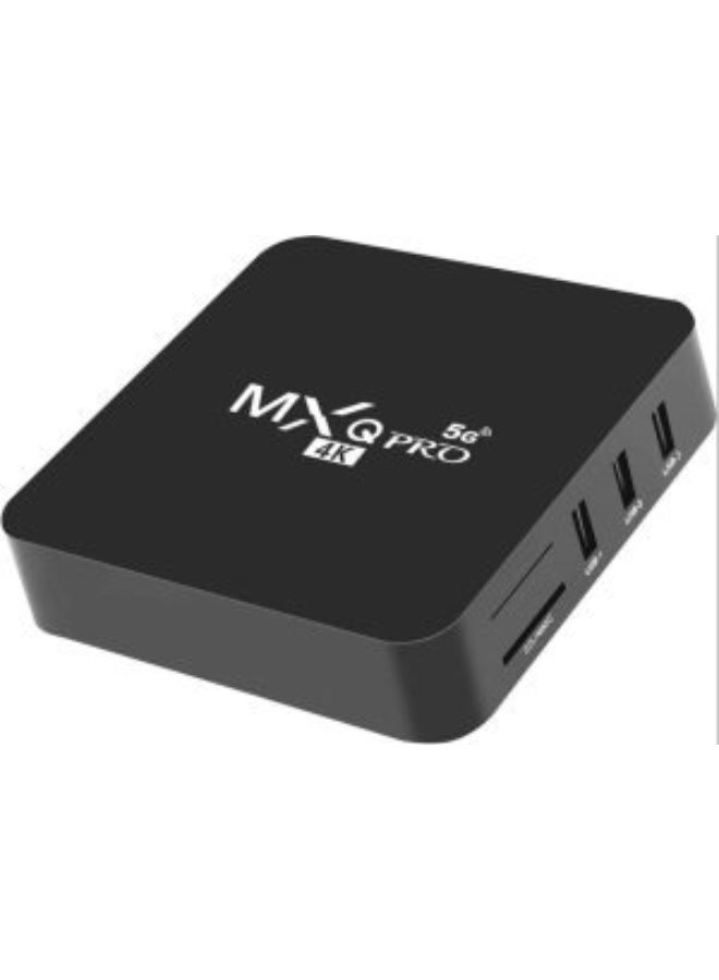 ام اكس كيو جهاز MXQ Pro 4K Android TV Box 5G - جهاز تلفزيون ذكي فائق الوضوح 64 بت رباعي النواة، مشغل وسائط واي فاي، جهاز بث بنظام أندرويد 10.0 - Image 3