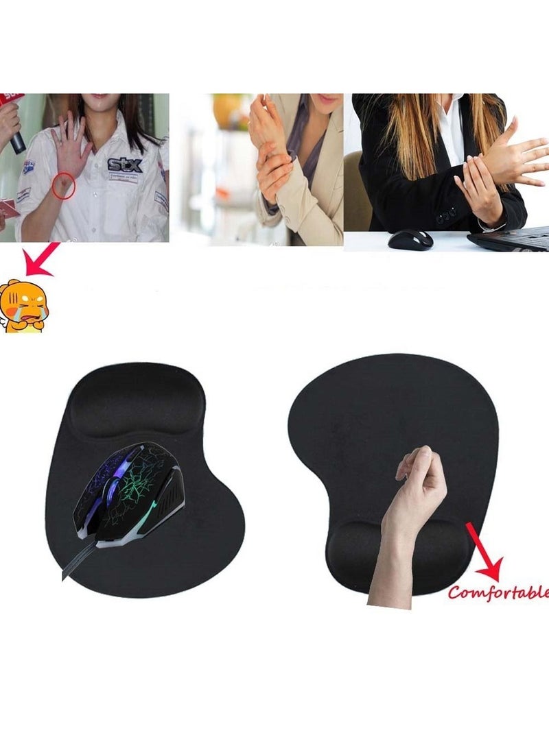JLD GF-2800 Wireless Mouse Mouse Pad and Cleaning Kit Combo - Image 5