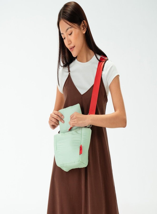 DailyObjects Mint Puft Bucket Sling Bag - Image 2