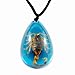 REALBUG Gold Scorpion Necklace Blue large - Image 3