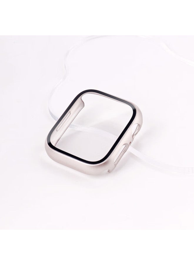 Mssm Transparent Full Coverage Protective Case For Apple Watch S9/8/7/6/5/Se 45Mm, Shockproof And Scratch-Resistant Apple Iwatch Cover - Image 4