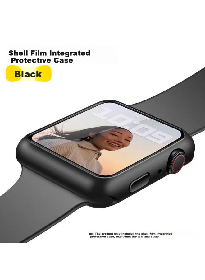 Mssm Transparent Full Coverage Protective Case For Apple Watch S9/8/7/6/5/Se 45Mm, Shockproof And Scratch-Resistant Apple Iwatch Cover - Image 2