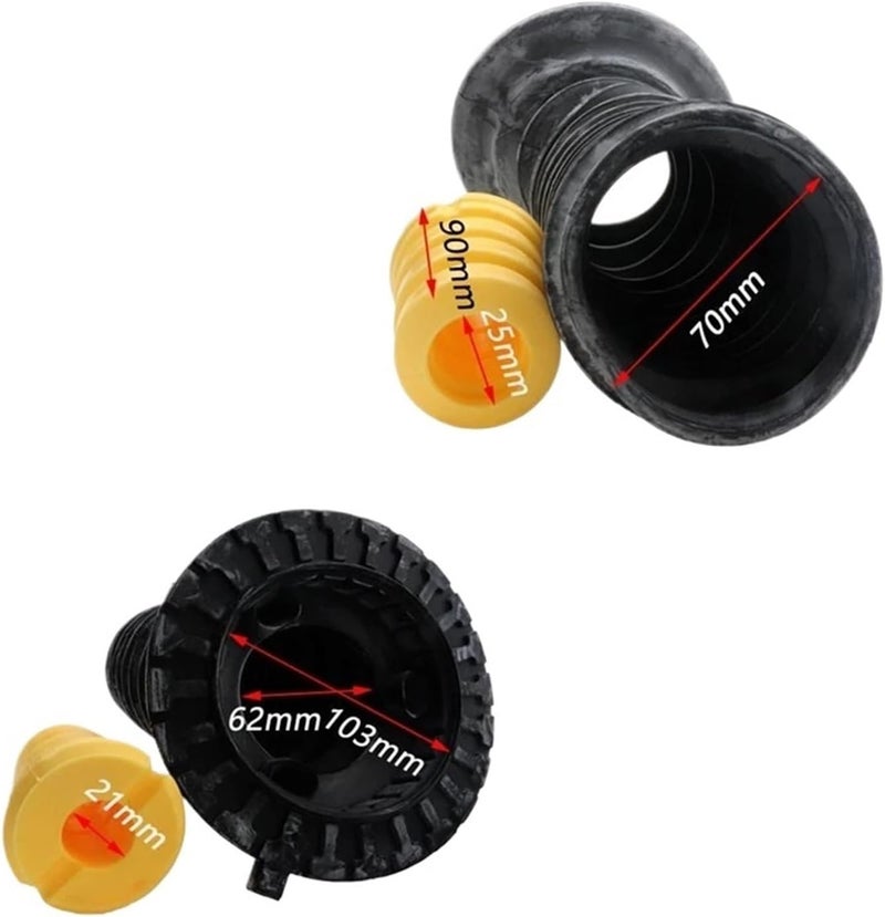 Wivplex Front Dust Cover Air Shock Absorber for Toyota - Image 2