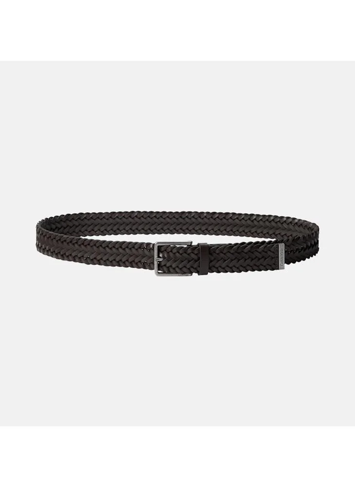 CALVIN KLEIN Warmth Woven Buckle 35MM Fixed Belt