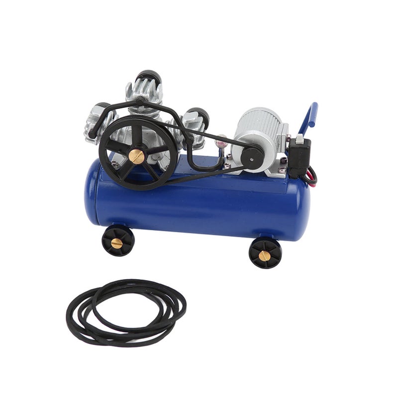 Mini Simulation Air Compressor Decoration RC Accessories for SCX10 1/10 Remote Control Crawler CarBlue - Image 1