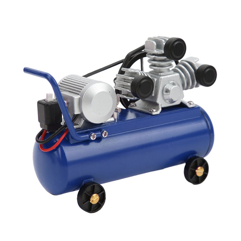 Mini Simulation Air Compressor Decoration RC Accessories for SCX10 1/10 Remote Control Crawler CarBlue - Image 2