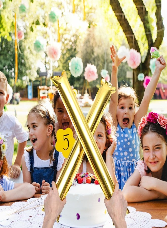 HANABASS 24 Pcs Gold Inflatable Thunder Sticks Noise Makers for Sporting Events, Graduation Party, Soccer Cheering Items - Image 5