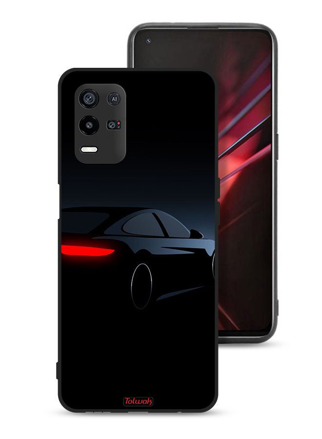 Tolwak Oppo K9x Protective Case Cover Dark Car - Image 1