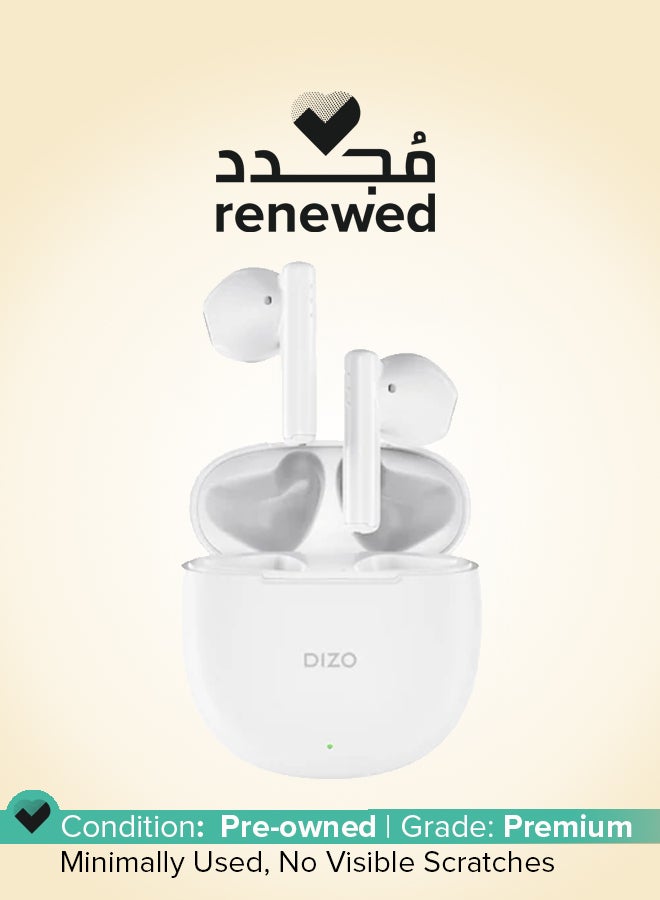 DIZO Renewed - Buds P with Fast Charge - White - Image 1