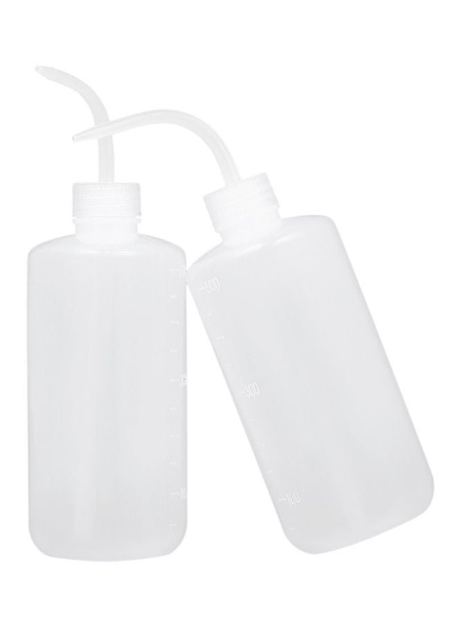 NIBEMINENT 2-Piece Tattoo Wash Bottle White - Image 2