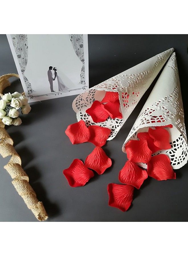 Decora 180 Pieces White Round Paper Lace Doilies For Birthday Party And Wedding Tablewear Decoration 3.5Inch4.5Inch5.5Inch - Image 4