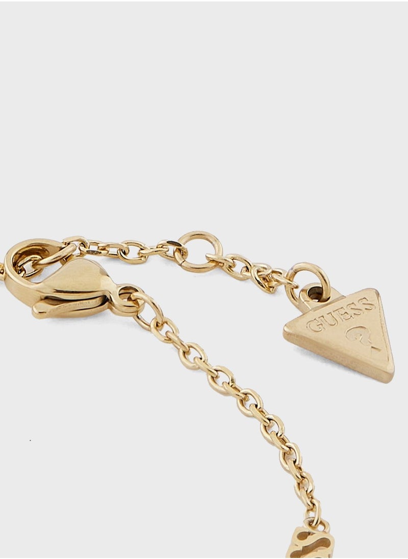 GUESS Round Detailed Chain Bracelet  - Image 3