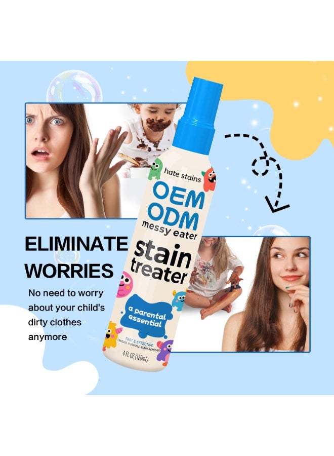 general Baby Clothes Stain Removal and Antibacterial Dry Cleaning Spray 120ml - Image 2