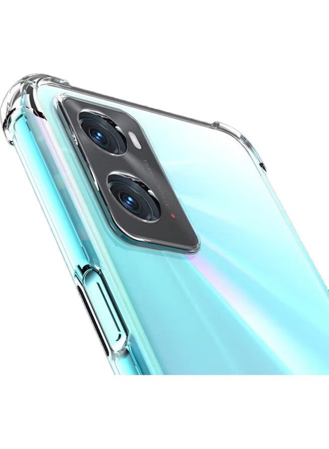 Maikuqi, Suitable For Oppo A36, Shockproof Phone Case With Four Corners, Full Protection, Airbag, Transparent Protective Cover, Soft Shell Tpu, Transparent White - Image 1