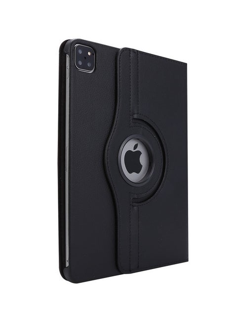 Rotating Case 360 Degree Rotating Multi-Angle Viewing Folio Stand Case with Auto Sleep/Wake Feature for iPad Air 13-Inch M2 (2024) / iPad Air 13‑Inch M3 (2025), Air 6 2024 (6th Generation) M2 13-Inch Black