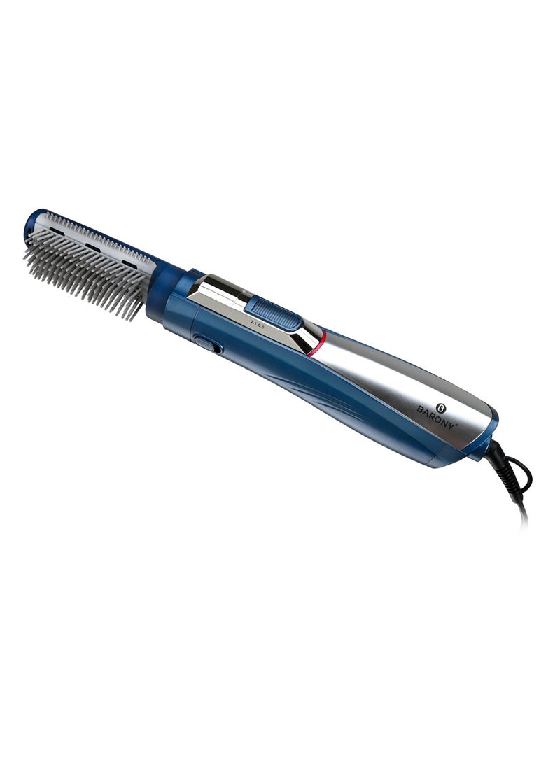BARONY Baroni hair dryer 2 pieces 1200 watts blue-silver colour  - Image 1