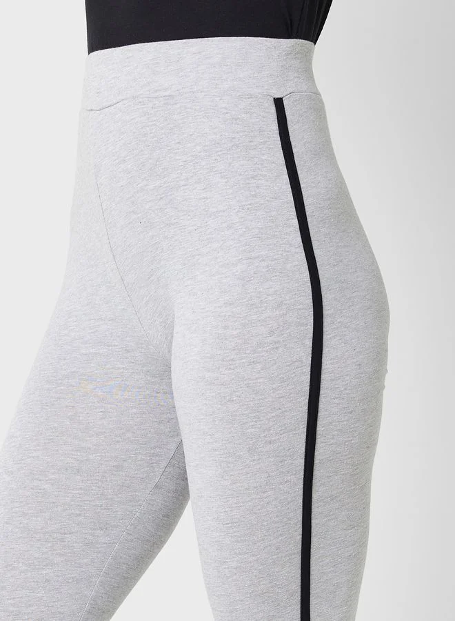 جينجر بيسيكس Contrast Side Paneled Leggings
