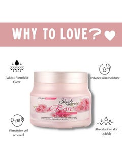 Skin Secrets Rose Massage Cream With Rose Essential Oil; Paraben Free Cruelty Free & Vegan (500Gm)  - Image 4