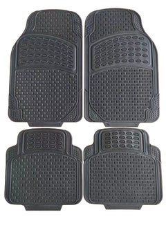 Deo King 4-Piece Washable Universal Car Mats Set  - Image 1
