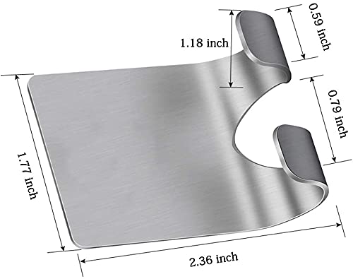 KolorFish Stainless Steel ShowerHook Hanger Stand Adhesive Heavy Duty Utility Storage Hooks Bathroom Kitchen Organiser Pack of 4 - Image 2