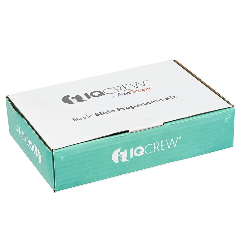 AmScope IQCrew 35Piece Microscope Slide Preparation Kit  Essential Student Sample Specimen Set of Tools  Microscopy Accessories  SP15  - Image 4