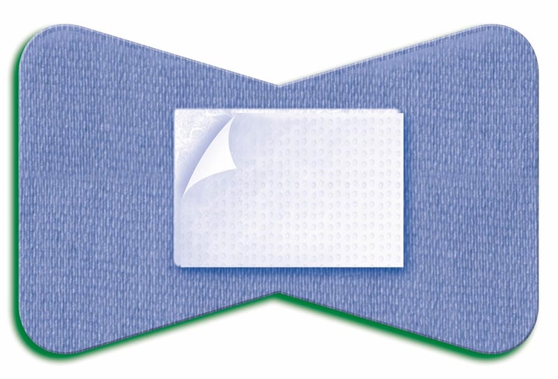 Curad Fingertip Adhesive Bandages Food Service Blue Detectable Bandage 100 CountFingertip 175 x 2 Packaging may vary - Image 3