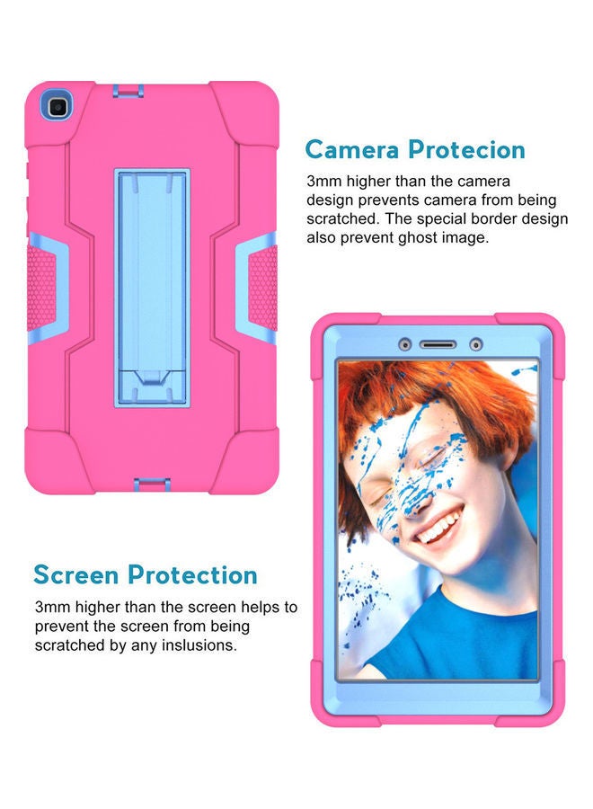 Loquat Protective Armor Case Cover For Samsung Galaxy Tab A Pink/Blue - Image 2