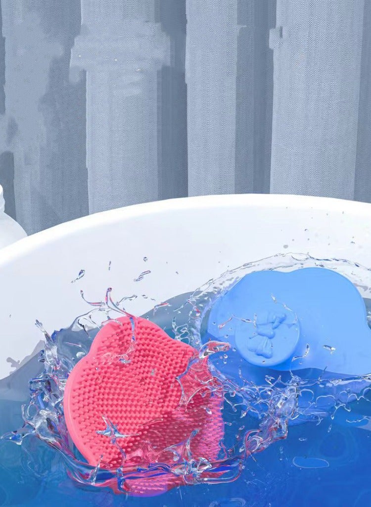 Loquat Soft Silicone Hair Massage Brush - Image 4