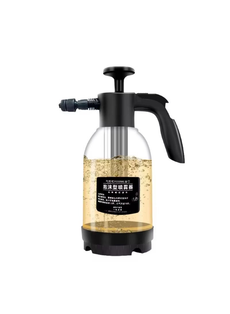 Herista 2L Hand Pressure Foam Sprayer for Car Wash, Home & Garden - Image 4