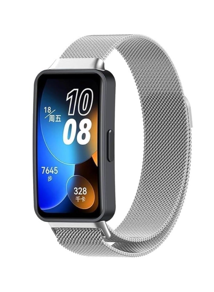 Strap For Honor Band 10 / Huawei Band 10 Smart Stainless Steel Wristband Bracelet For Huawei Band 10 Replacement Wristband Bracelet. - Image 1