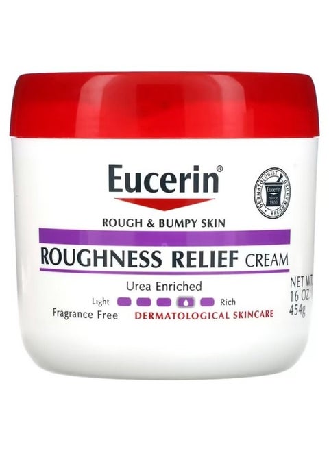 Eucerin, Roughness Relief Cream, Fragrance Free, 16 oz (454 g)