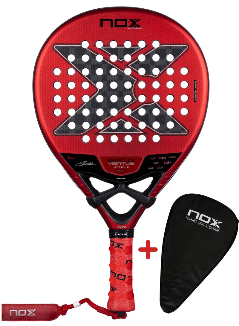 نوكس مضرب بادل نوكس EA10 فينتوس هايبرد 12K اكستريم  من إيدو ألونسو - Image 1