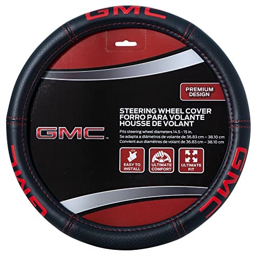 Plasticolor 006708R01 GMC Deluxe Steering Wheel Cover - Image 1